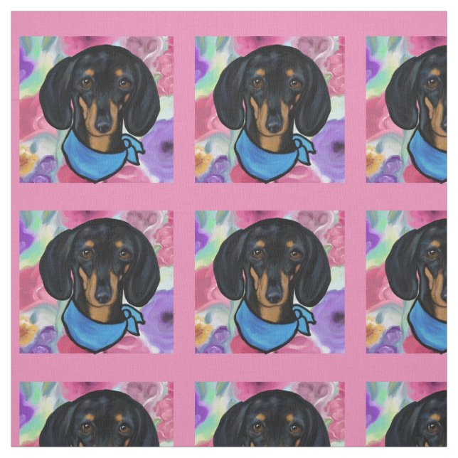DACHSHUND FABRIC (Swatch)