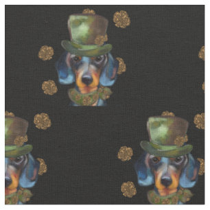 Dachshund fabric