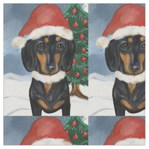 DACHSHUND  FABRIC