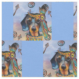 Dachshund  fabric