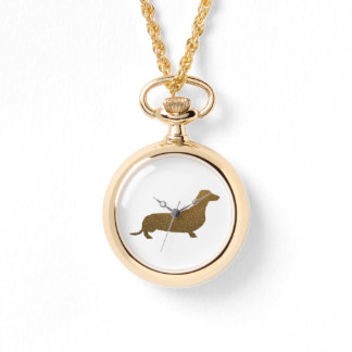 Dachshund Faux Glitter | Dog Lover Icon Watch
