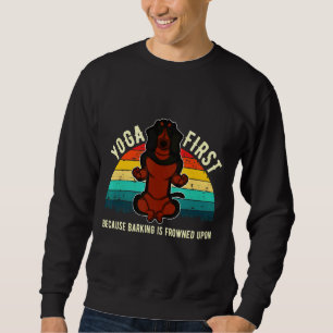 Dachshund First Sweatshirt