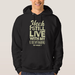Dachshund For Dog Lover Mom Hoodie