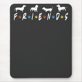 Dachshund Friends Mouse Pad