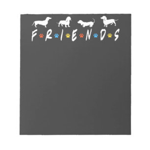 Dachshund Friends Notepad