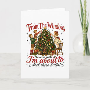 Dachshund From The Windows Card