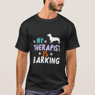 Dachshund Funny Dog Owner Christmas Birthday T-Shirt