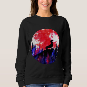 Dachshund Funny Halloween Costume Sweatshirt