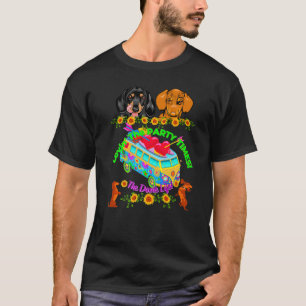 DACHSHUND FUNNY PET WIENER DOG CUTE VINTAGE PARTY T-Shirt