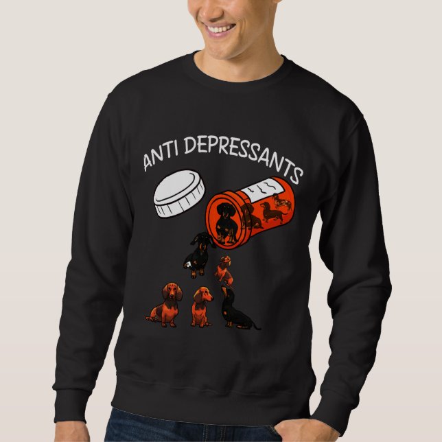 Dachshund Funny    Sweatshirt (Front)