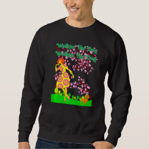 Dachshund Funny Wiener Dog Cute Pet Walkin The Do Sweatshirt
