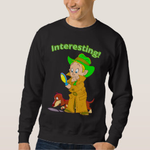 DACHSHUND  FUNNY WIENER DOG PET CUTE DETECTIVE DOG SWEATSHIRT