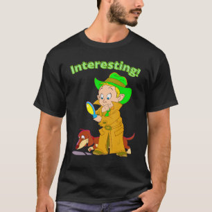DACHSHUND FUNNY WIENER DOG PET CUTE DETECTIVE DOG T-Shirt
