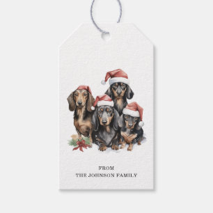 Dachshund Gift Tags