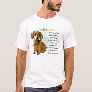 Dachshund Gifts Doxie Lovers Apparel T-Shirt