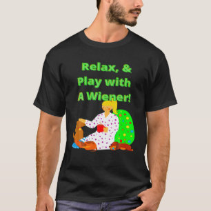 DACHSHUND GIFTS FUNNY WIENER DOG PET CUTE COFFEE L T-Shirt
