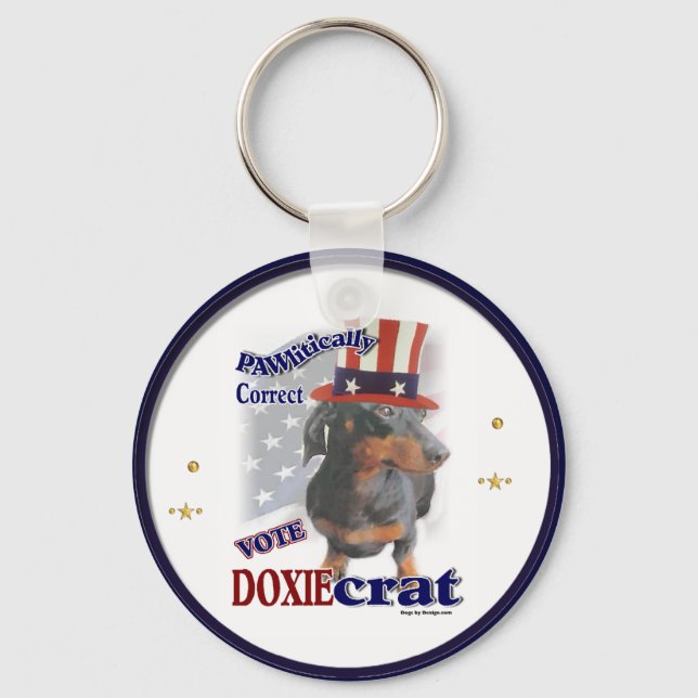 Dachshund Gifts Key Ring (Front)