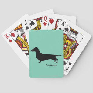 Dachshund Gifts Playing Cards