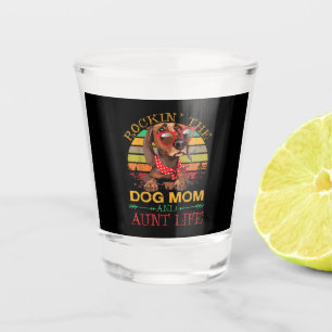 Dachshund Glasses Rockin Dog Mum Gift For Aunt