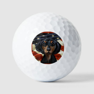 DACHSHUND GOLF BALLS