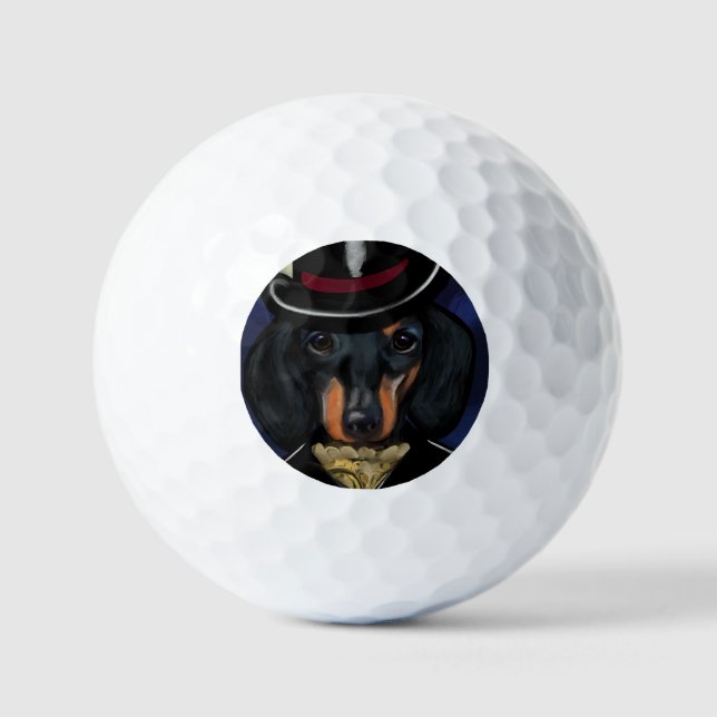 DACHSHUND     GOLF BALLS (Front)