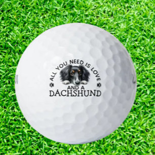 Dachshund Golf Balls