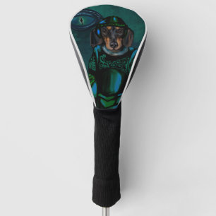 Dachshund golf head cover