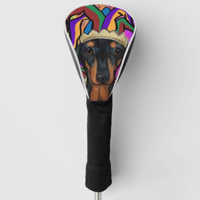 Dachshund         golf head cover (Front)