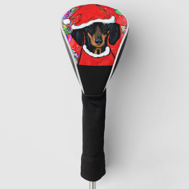 DACHSHUND GOLF HEAD COVER (Front)