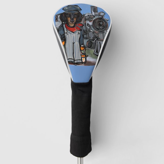 DACHSHUND    GOLF HEAD COVER (Front)