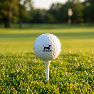 Dachshund Golf Mum Titleist Pro V1 Ball Gift