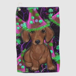 Dachshund          golf towel