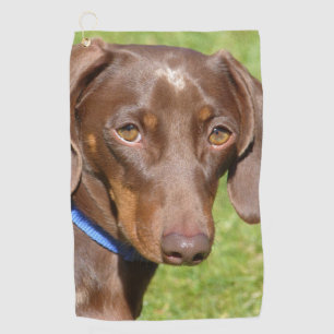 Dachshund Golf Towel