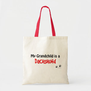 Dachshund Grandchild Tote Bag