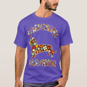 Dachshund Grandma Wiener Grandma Funny Dachshund O T-Shirt