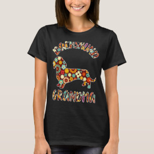 Dachshund Grandma Wiener Grandma Funny Dachshund O T-Shirt