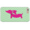 Dachshund + Green Chevron