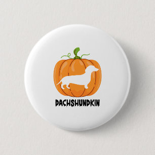 Dachshund Halloween Dog 6 Cm Round Badge