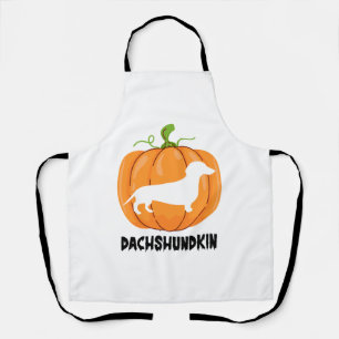Dachshund Halloween Dog Apron