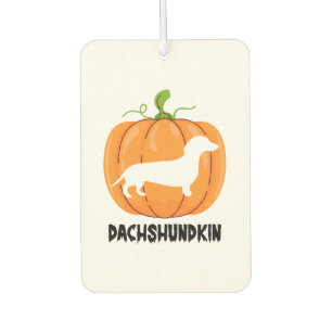 Dachshund Halloween Dog Car Air Freshener
