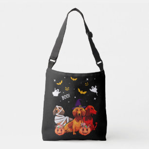 Dachshund Halloween Dog Lover Crossbody Bag