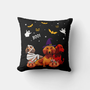 Dachshund Halloween Dog Lover Cushion