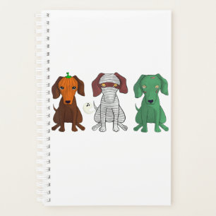 Dachshund Halloween Planner