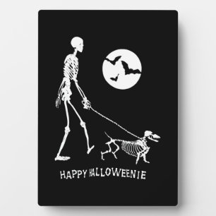 Dachshund Halloween Plaque