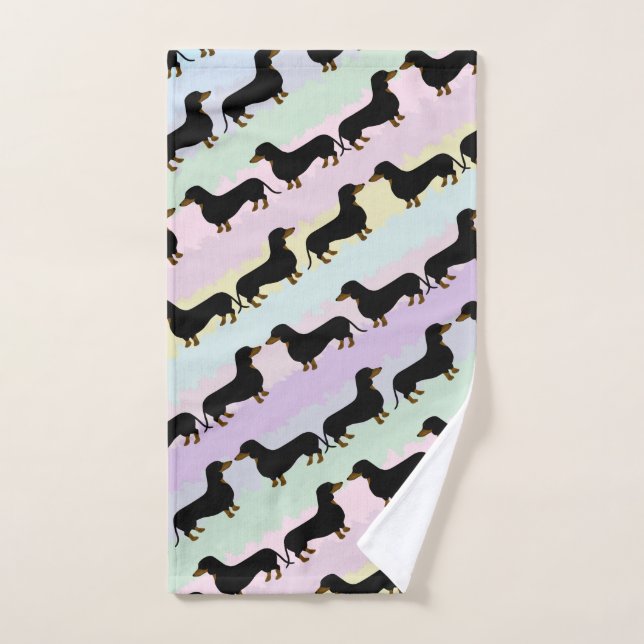 Dachshund Hand Towel (Hand Towel)