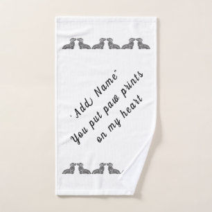 Dachshund Hand Towel