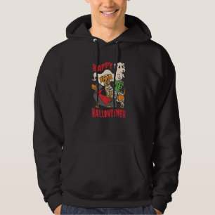 Dachshund Happy Halloweiner  Halloween Dogs Hoodie