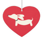 Dachshund Heart Air Freshener