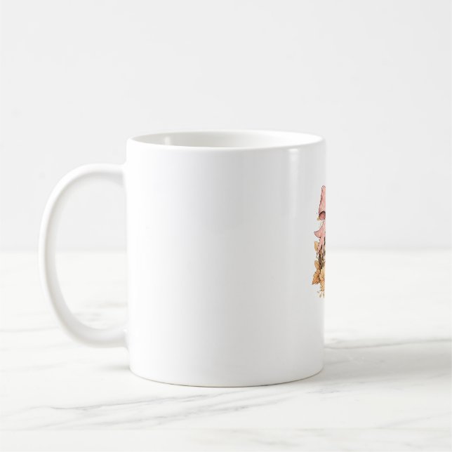 Dachshund Hello Autumn Leaf Fall For Dog Lover Cla Coffee Mug (Left)