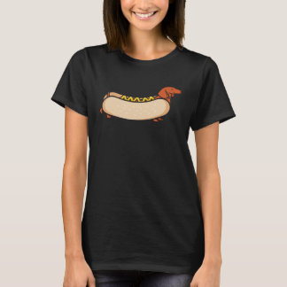 Dachshund Hot Dog Cute Weenie Wiener Dog T-Shirt